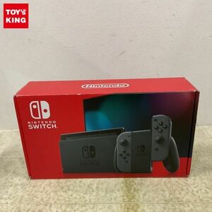 1円〜 動作確認/初期化済 Nintendo Switch HAC-001(-01) グレー