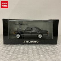 1円〜 ミニチャンプス 1/43 メルセデスベンツ 500E 1990 ブラックメタリック_画像1