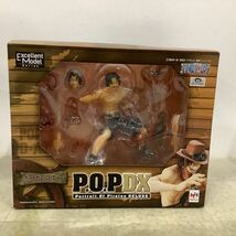 1円〜 未開封 メガハウス P.O.P DX/POP ONE PIECE ポートガス・D・エース 通常Ver. ドームツアー限定Ver._画像2