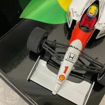 1円〜 PMA アイルトンセナ レーシングカーコレクション 1/43 マクラーレン MP 4/7 Honda V12 1992 ＃1_画像4