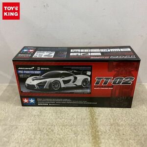 1円〜 タミヤ 1/10 電動RC 4WDレーシングカー マクラーレン セナ TT-02シャーシ