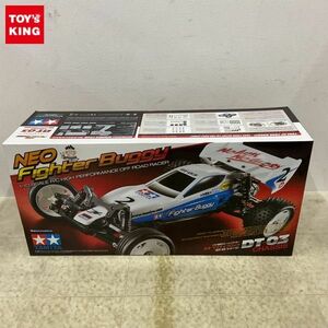 1円〜 タミヤ 1/10 電動RC レーシングバギー ネオ マイティフロッグ DT-03シャーシ