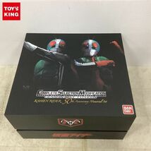 1円〜 動作確認済 バンダイ COMPLETE SELECTION MODIFICATION/CSM 仮面ライダー 変身ベルト タイフーン 50th Anniversary Memorial Set_画像1