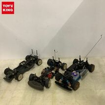 1円〜 訳あり ジャンク 電動RC エンジンカー シャーシ モーター タミヤ TP-S3003 サーボ 他_画像1