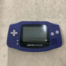 1円〜 箱無 ゲームボーイアドバンス AGB-001 本体 バイオレット ミルキーブルー_画像2