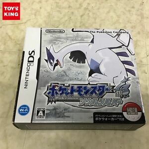 1円〜 ニンテンドーDSソフト ポケットモンスター 銀 ソウルシルバー ポケウォーカー付き