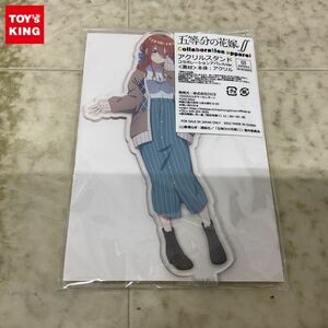 1円〜 未開封 五等分の花嫁∬ アクリルスタンド コラボレーションアパレルVer. 中野三玖