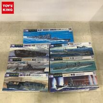 1円〜 ハセガワ 1/700 日本 重巡洋艦 足柄 アオシマ 日本海軍 潜水艦 伊-156 航空母艦 雲鷹 軽巡洋艦 神通 他_画像1