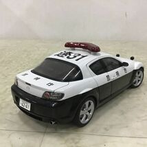 1円〜 ジャンク 箱無 オートアート 1/18 マツダ RX-8 警視庁 パトロールカー パトカー 速31_画像3