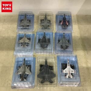 1円〜 アシェット エアファイターコレクション アメリカ海軍 F-4J ファントムII F-22 ラプター 他
