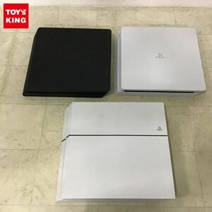 1円〜 動作確認/初期化済 箱無 PS4 本体 CUH-1200A グレイシャー・ホワイト、CUH-2000A ジェット・ブラック 他