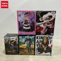 1円〜 未開封 ONE PIECE KING OF ARTIST ロロノア・ゾロ ワノ国 II SCultures BIG 造形王頂上決戦3 vol.6 トラファルガー・ロー 他_画像1