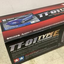 1円〜 タミヤ 1/10 電動RC 4WD レーシングカー 1995 フォード マスタング SVT コブラR TT-01 シャーシ TYPE-E_画像9