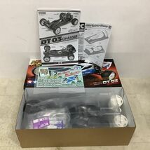 1円〜 タミヤ 1/10 電動RC レーシングバギー ネオ マイティフロッグ DT-03 シャーシ_画像2