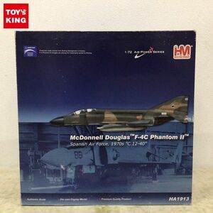 1円〜 内未開封 ホビーマスター AIR POWER シリーズ 1/72 マクドネル・ダグラス F-4C ファントムII スペイン空軍 1970s C.12-40