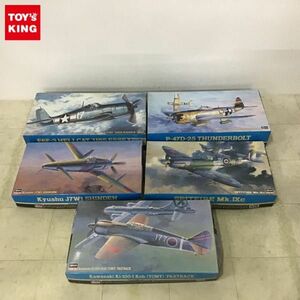 1円〜 ハセガワ 1/48 スピットファイア Mk.IXc、P-47D-25 サンダーボルト 等