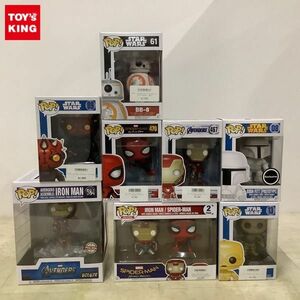 1円〜 POP! アイアンマン/スパイダーマン ダース・モール BB-8 C-3PO 他