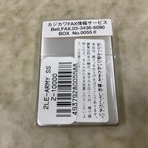 1円〜 Zippo LIMITED EDITION UNITED STATES ARMY シルバー_画像3