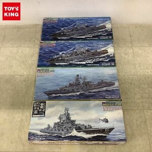 1円〜 ピットロード 1/700 ロシア海軍スラヴァ級 ミサイル巡洋艦 モスクワ マーシャル・ウスチノフ 他