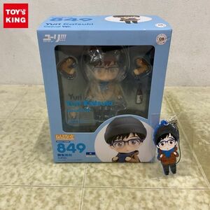 1円〜 未開封 ねんどろいど 849 ユーリ!!! on ICE 勝生勇利 私服ver. 特典付