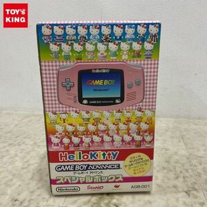 1 иен ~ Nintendo Game Boy Advance AGB-001 Hello Kitty специальный box 