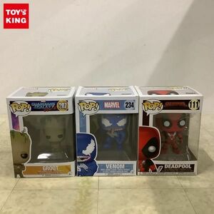 1円〜 Funko POP! デッドプール 二刀流版 MARVEL ヴェノム クラシック・カラー版 他