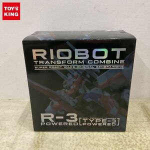 1円〜 未開封 千値練 RIOBOT スーパーロボット大戦OG 変形合体 R-3パワード