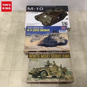 1円〜 トミー アメリカ軍 装甲偵察車 M3A1スカウトカー AFVクラブ 1/35 M-10駆逐戦車 他