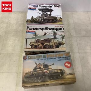 1円〜 レベル 1/32 Screamin’ Mimi シャーマンM4A1戦車 w/ロケットランチャー エアフィックス クルセーダーIII イギリス 巡航戦車 他