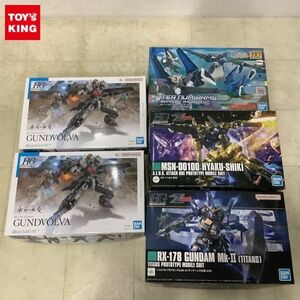 1円〜 HGUC 1/144 ガンダムMk-II ティターンズ仕様 HG ガンヴォルヴァ テルティウムアームズ 他