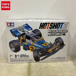 1円〜 タミヤ 1/10 電動RC 4WDレーシングバギー ホットショットII BLOCKHEAD MOTORS