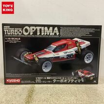 1円〜 京商 1/10 電動ラジオコントロール レーシング バギー 4WD オフロードレーサー ターボオプティマ_画像1