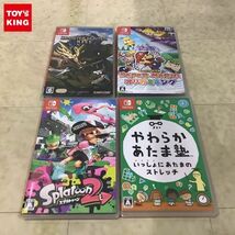 1円〜 Nintendo Switch モンスターハンターライズ、ペーパーマリオ オリガミキング 他_画像1