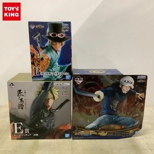 1円〜 未開封 ONE PIECE 一番くじ B賞 サボ フィギュア E賞 サンジ フィギュア 他