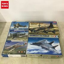 1円〜 タミヤ 1/48 グラマン F-14A トムキャット アカデミー 1/72 B-17F メンフィスベル 他_画像1