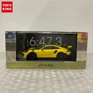 1円〜 スパーク ポルシェ特注 1/43 911 GT2 RS ニュルブルクリンク ラップレコード 6:47.3