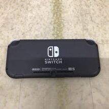 1円〜 動作確認/初期化済 箱無 Nintendo Switch Lite HDH-001 本体 グレー ACアダプター_画像3