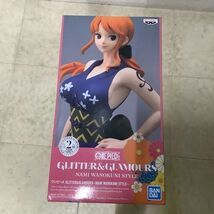 1円〜 未開封含 ONE PIECE GLITTER & GLAMOURS ナミ ワノ国STYLE 一番くじ A賞 トラファルガー・ロー フィギュア 他_画像2