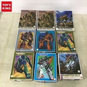 1円〜 バンダイ 1/144 ゼータガンダム 機甲戦記ドラグナー ガン＝ドーラ 他