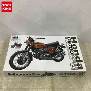 1 иен ~ Tamiya 1/6 Honda Dream CB750 FOUR 1969 год производство type CB750FOUR(K0) сладости красный фотография материалы сборник есть 