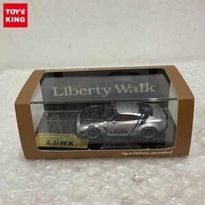 1円〜 破損 イグニッションモデル 1/64 LB WORKS GT-R R35 type 2 シルバー