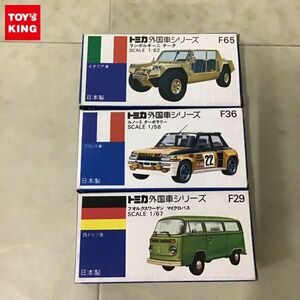1円〜 青箱トミカ 外国車シリーズ ルノー5 ターボラリー ランボルギーニ チータ 他 日本製