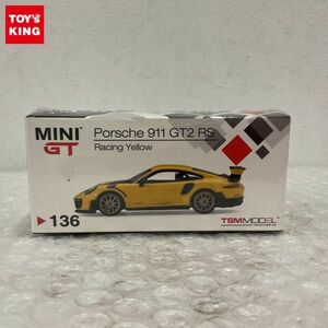 1円〜 未開封 MINIGT 1/64 ポルシェ 911 GT2 RS レーシングイエロー