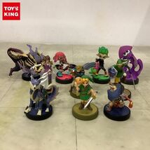 1円〜 訳あり 任天堂 amiibo アミーボ モンスターハンター シリーズ 他 マガイマガド、イカ ネオンパープル 等_画像1