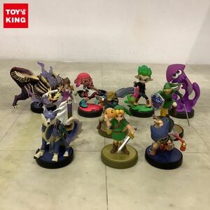 1円〜 訳あり 任天堂 amiibo アミーボ モンスターハンター シリーズ 他 マガイマガド、イカ ネオンパープル 等