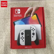 1円〜 動作確認/初期化済 Nintendo Switch 有機ELモデル HEG-001 ホワイト_画像1