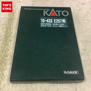 1 иен ~ рабочее состояние подтверждено KATO N gauge 10-433 E257 серия ...*...7 обе основной комплект 