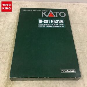 1 иен ~ рабочее состояние подтверждено KATO N gauge 10-281 E531 серия tokiwa линия 8 обе основной комплект 