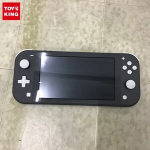 1円〜 動作確認/初期化済 箱無 Nintendo Switch Lite HDH-001 グレー 本体