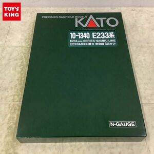 1 иен ~ рабочее состояние подтверждено KATO N gauge 10-1340 E233 серия 8000 номер шт. юг . линия 6 обе комплект 